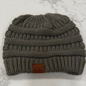 C.C Olive green Knit Beanie